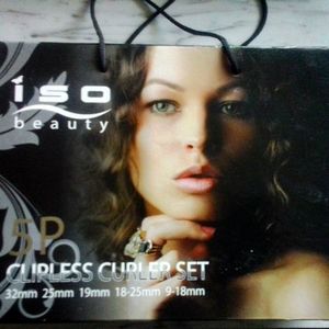 ISO 5 piece- clipless curler set. NEW